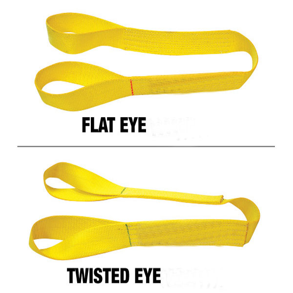 Eye and Eye Web Slings (Flat Eye or Twisted Eye)