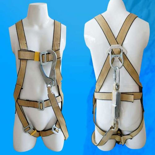 Heat-resistant full body safety harness