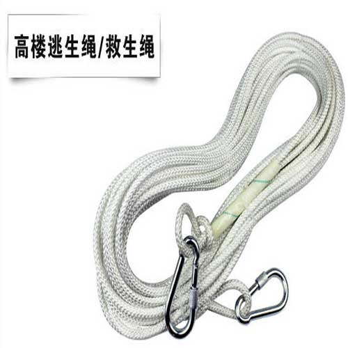 Emergency rescue rope