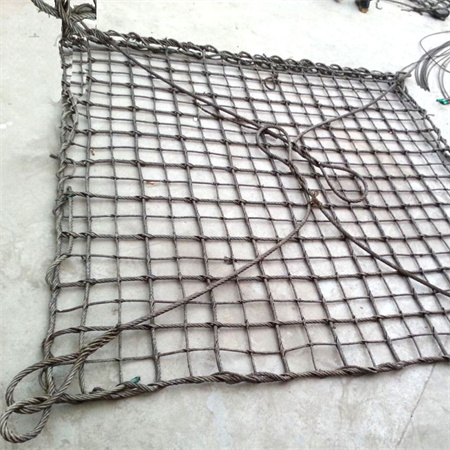 wire lifting net_Wire Rope (Steel) Cargo Net