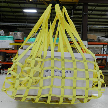 webbing sling net  Polyester Webbing Cargo Lifting Net