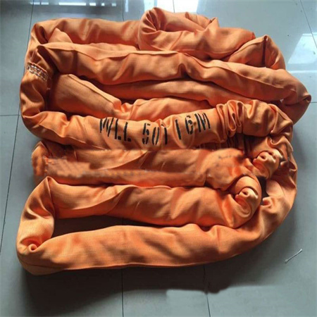 WLL 50T 50000kg endless round webbing sling, Heavy Duty Endless Round Lifting Slings,50ton polyester round sling