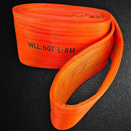 WLL 50 Ton Polyester Webbing Sling_Lifting Sling
