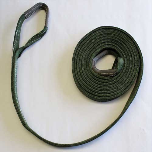 Olive Drab Military Vehicle Tow Strap