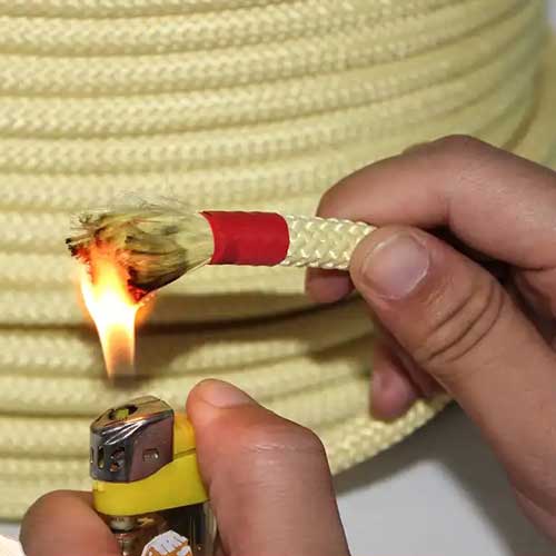 High-Performance Kevlar Fire Rescue Static Rope