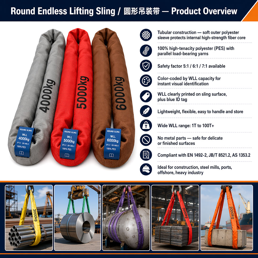Round Endless Lifting Sling